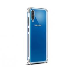 FUNDA TPU GENÉRICA REFORZADA SAMSUNG A10 / A20 / A50 CELESTE