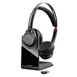 AURICULARES POLY VOYAGER FOCUS UC USB-A CON BASE STANDARD