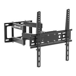 SOPORTE PARA TV GLOBAL DOBLE BRAZO MÓVIL NEGRO 55