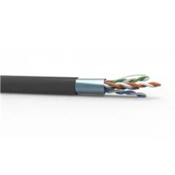 CABLE UTP COMMSCOPE CAT-5E POR 305M EXTERIOR DOBLE VAINA BLINDADO NEGRO