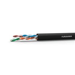 CABLE FTP MULTILAN FURUKAWA PARA EXTERIOR CAT. 5E NEGRO