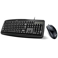 KIT TECLADO + MOUSE GENIUS SLIMSTAR SMART KM-200 USB BLACK