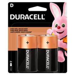 PILA DURACELL TIPO D POR 2 UNIDADES