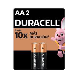 PILA DURACELL AA POR 2 UNIDADES