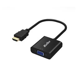 ADAPTADOR KOLKE HDMI A VGA	CON AUDIO