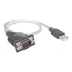 ADAPTADOR USB/RS232 MANHATTAN DB9