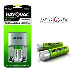 CARGADOR RAYOVAC PARA PILAS AA Y AAA