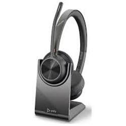 AURICULARES POLY VOYAGER 4320 USB-A CON BASE