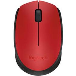 MOUSE INALAMBRICO LOGITECH M170 ROJO