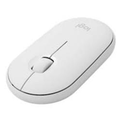 MOUSE INALAMBRICO LOGITECH M350 PEBBLE BLANCO