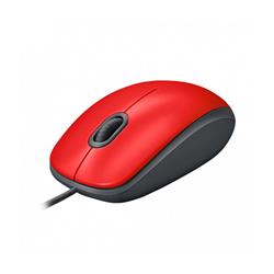 MOUSE LOGITECH M110 SILENT USB ROJO