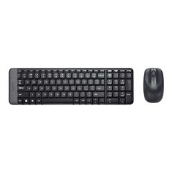 KIT TECLADO + MOUSE LOGITECH INALAMBRICO MK220