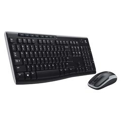 KIT TECLADO + MOUSE LOGITECH INALAMBRICO MK270