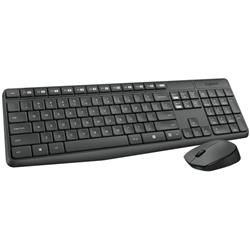 KIT TECLADO + MOUSE LOGITECH INALAMBRICO MK235