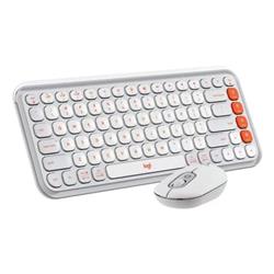 TECL/MOUSE LOGITECH POP ICOM WHITE BT