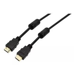 CABLE HDMI ANBYTE 1.4 V 5 MTS NEGRO CON 2 FILTROS