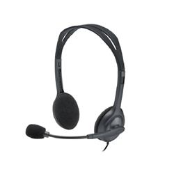 AURICULAR C/MICROFONO LOGITECH H111 NEGRO 1 JACK