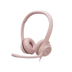 HEADSET LOGITECH H390 ROSE USB