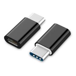 ADAPTADOR GENÉRICO DE MICRO USB HEMBRA A TIPO C MACHO