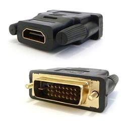 ADAPTADOR PURESONIC DE DVI - D MACHO 24+1 A HDMI HEMBRA