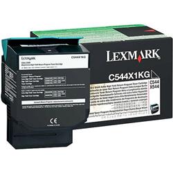 TONER LEXMARK C544X1KG NEGRO PARA IMPRESORAS C544