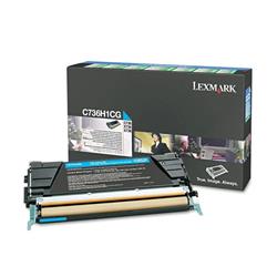 INSUMO LEXMARK TONER CIAN C/X 736/738