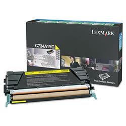 TONER LEXMARK C748H1YG AMARILLO PARA IMPRESORAS C746 Y C748