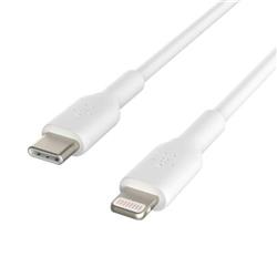 CABLE BELKIN USB-C A LIGHTNING 1M BLANCO