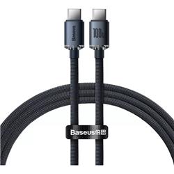 CABLE USB-C A USB-C BASEUS CRYSTAL 2 M