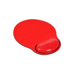 MOUSE PAD ERGONÓMICO DK-071 PLÁSTICO ROJO