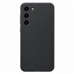 LEATHER COVER SAMSUNG - S23+ - BLACK