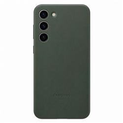 LEATHER COVER SAMSUNG - S23+ - GREEN