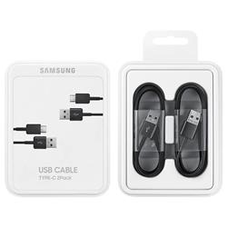 CABLE SAMSUNG USB A USB-C 1,5 MT NEGRO PACK X 2