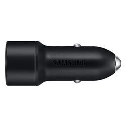 CARGADOR DUAL PARA AUTOS SAMSUNG NEGRO