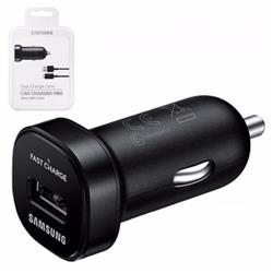 CARGADOR DUAL PARA AUTO SAMSUNG SUPER RAPIDO - NEGRO