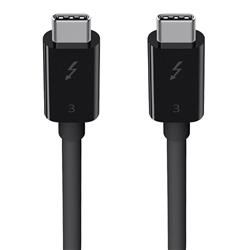 CABLE BELKIN USB-C 0,5 M THUNDERBOLT NEGRO