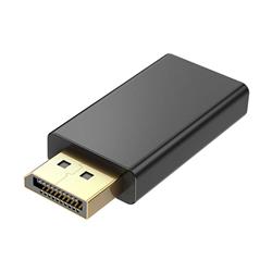 ADAPTADOR VENTION DISPLAY PORT MACHO A HDMI HEMBRA CERTIFICADO FULL HD 1080P 60HZ