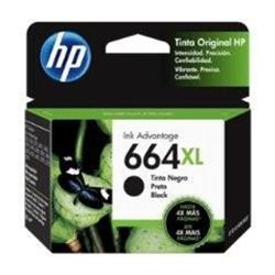 CARTUCHO HP, MODELO F6V31AL, 664XL. COLOR NEGRO PARA IMPRESORAS DESKJET