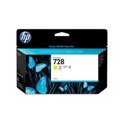 CARTUCHO HP # 728 AMARILLO 130ML - DESIGNJET T730/T830