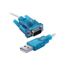 ADAPTADOR USB A PUERTO RS232 NETMAK NM C14 70 CM AZUL