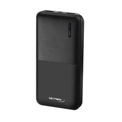 CARGADOR NETMAK NM PB4 NEGRO USB