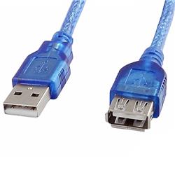 CABLE PROLONGADOR NISUTA USB HEMBRA A USB MACHO 2.0 2M