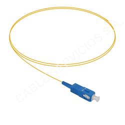 PIGTAIL KOC FIBRA ÓPTICA 1 M - SC-UPC AMARILLO