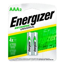 PILAS RECARGABLES ENERGIZER AAA X2