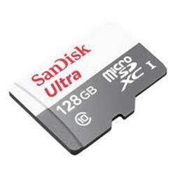 MEMORIA MICRO SD HC SANDISK ULTRA 128GB 100MB/S ADAP CLASE 10