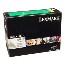 TONER LEXMARK T654X11L NEGRO PARA IMPRESORAS MONOCROMO T654 Y T656