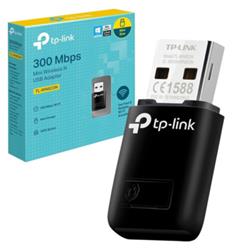 MINI ADAPTADOR TP-LINK USB INALAMBRICO 300MBPS