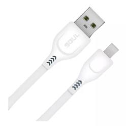 CABLE SOUL USB A MICRO USB 2M BLANCO