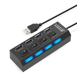 HUB USB 2.0 DE ALTA VELOCIDAD GEN - 4 PUERTOS